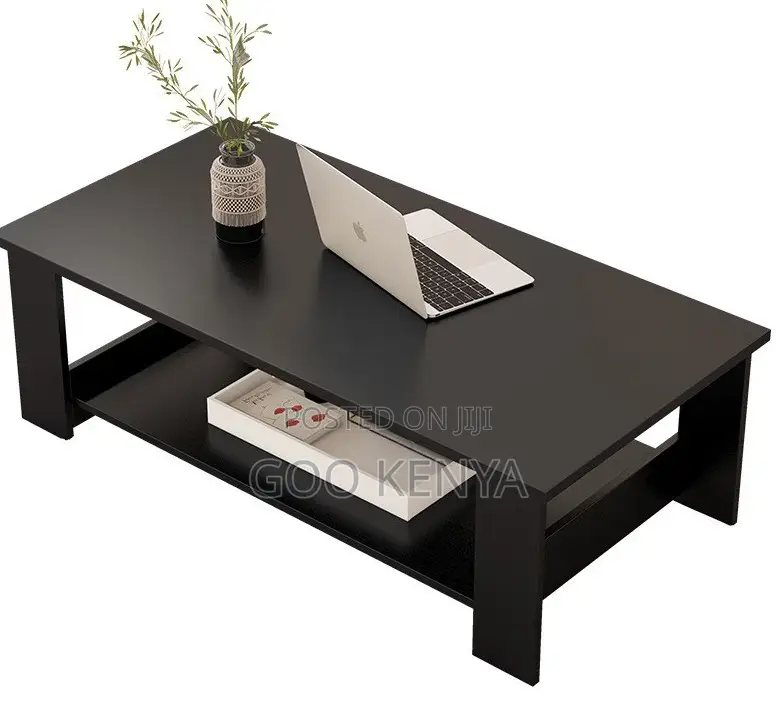 Home Table; Woood Mahogany Modern Compact Tea Table for Office