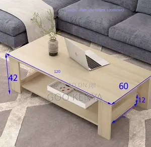 Home Table; Woood Mahogany Modern Compact Tea Table for Office