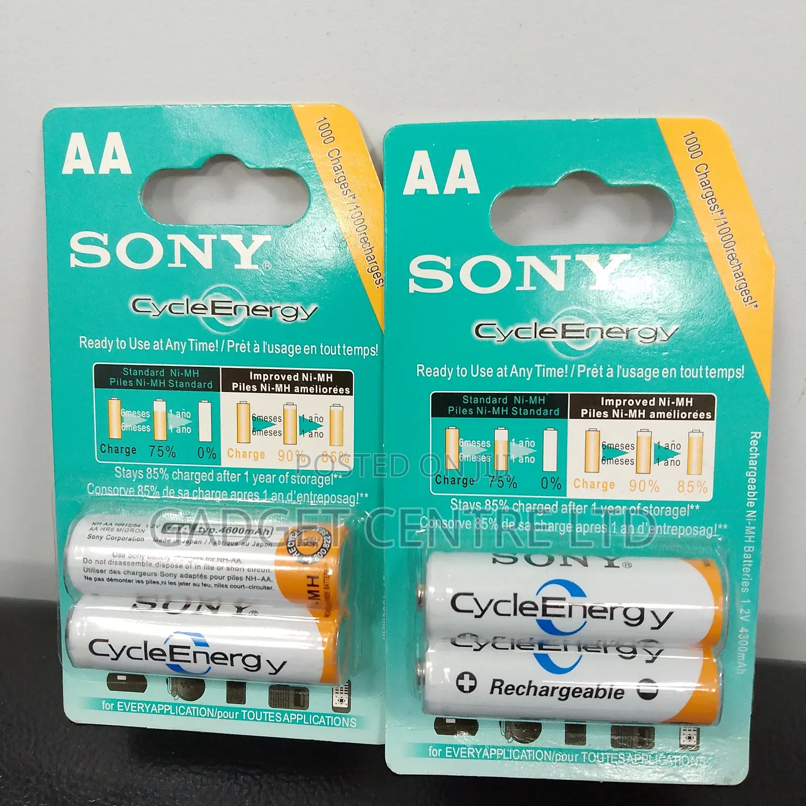 Sony Aa Rechargeable Batteries