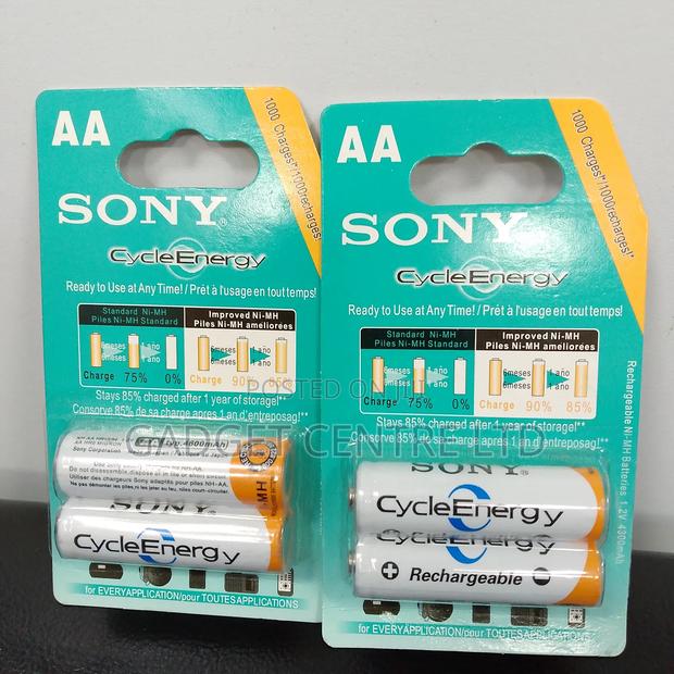 Sony Aa Rechargeable Batteries - thumbnail 2