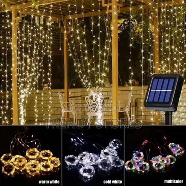 Christmas Curtain Lights - main view