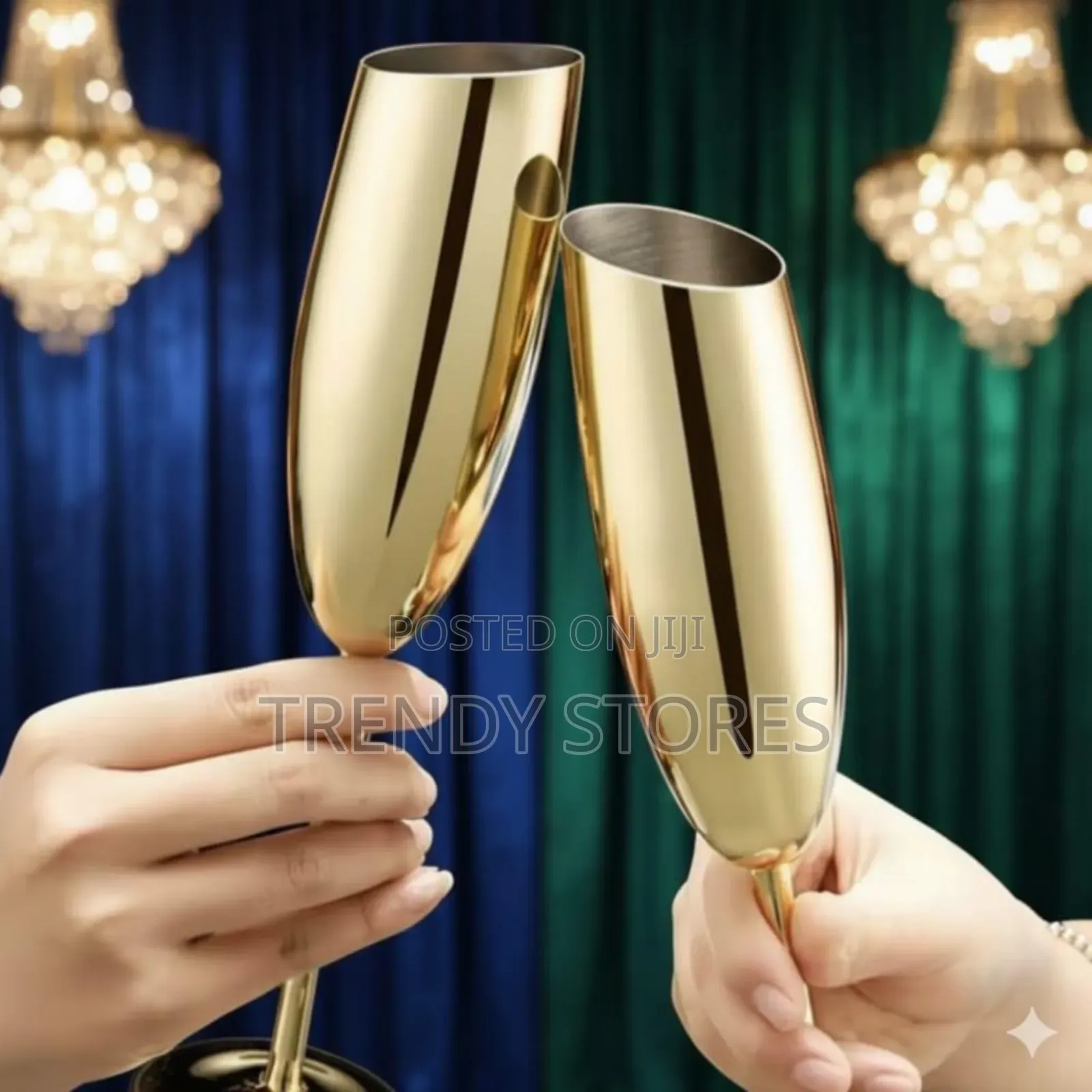 Gold Champagne Flute