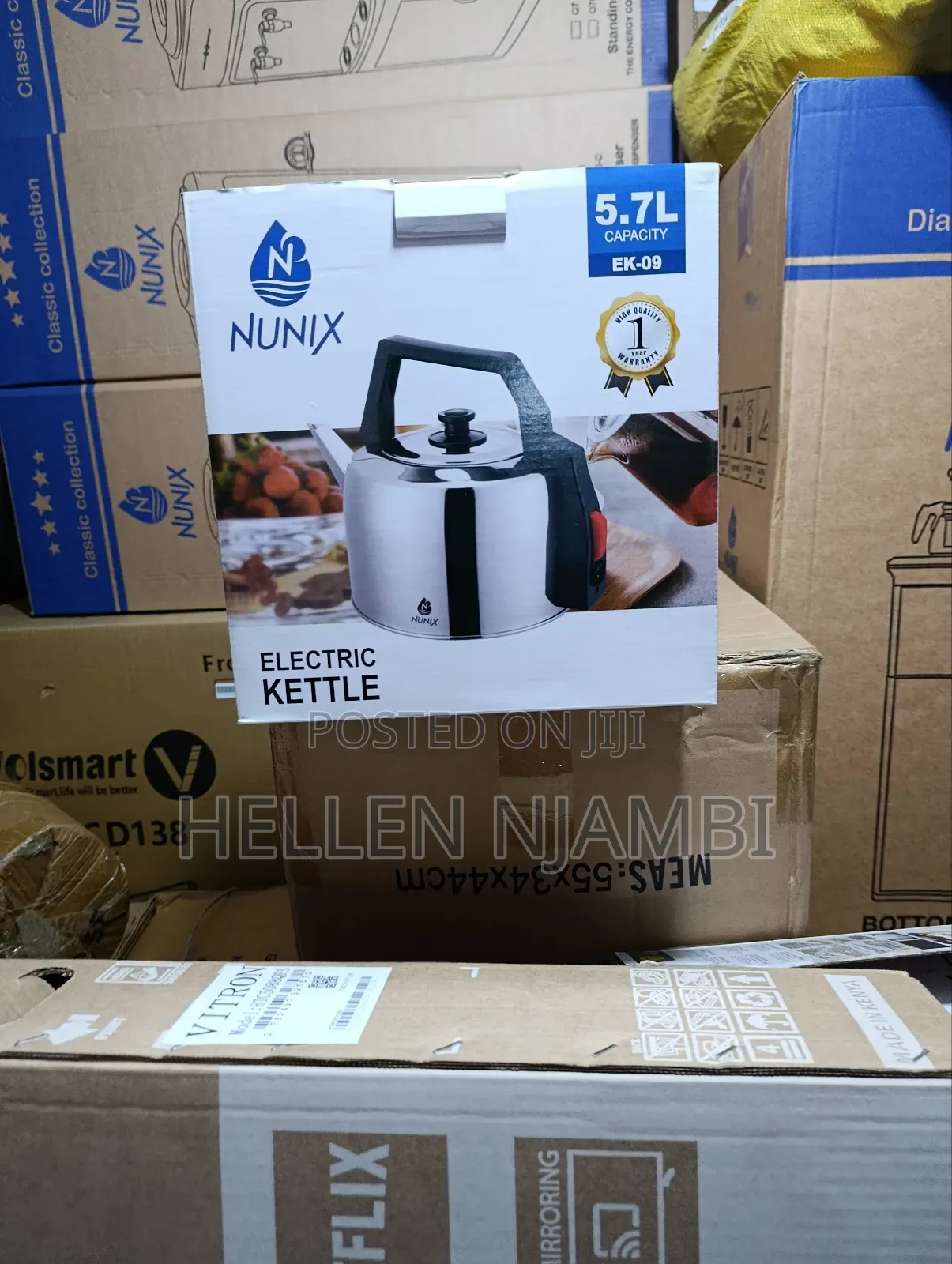 Nunix 5.7ltrs Electric Kettle