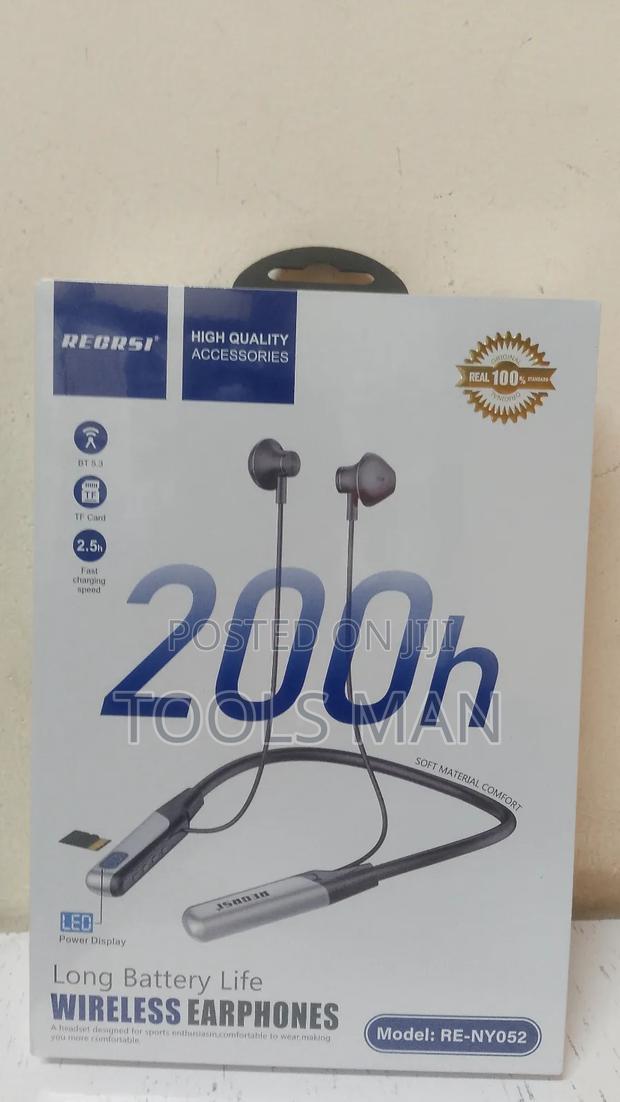 Recrsi Re-Ny052 Wireless Neckband Earphone.