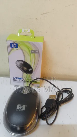 Hp Sj-100 Optical Mouse. Hp Wired Mouse.