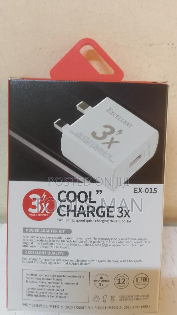 Excellent 3x Power Adapter, a Fast-Charging Usb Wall Charger. - thumbnail 2