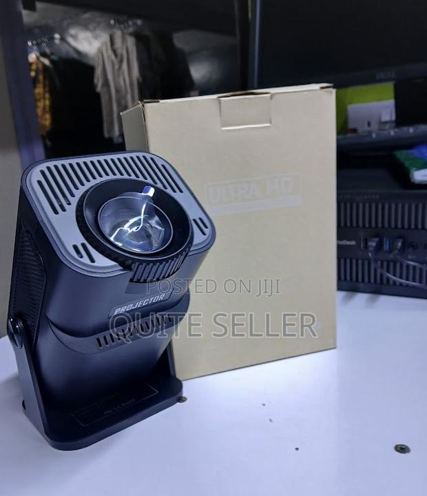Low Noise Mini Projector, Native 1080p Wired Bluetooth Projector, - main view