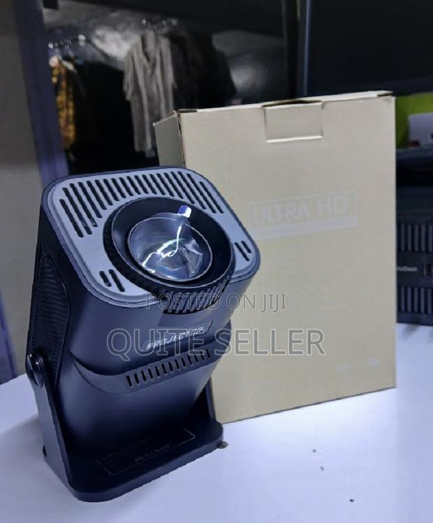 Low Noise Mini Projector, Native 1080p Wired Bluetooth Projector, - thumbnail 2