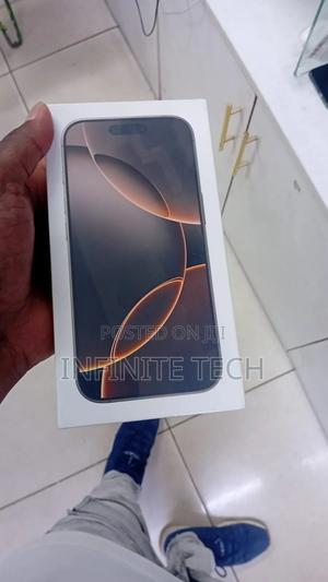 New Apple iPhone 16 Pro Max 256 GB Black - main view