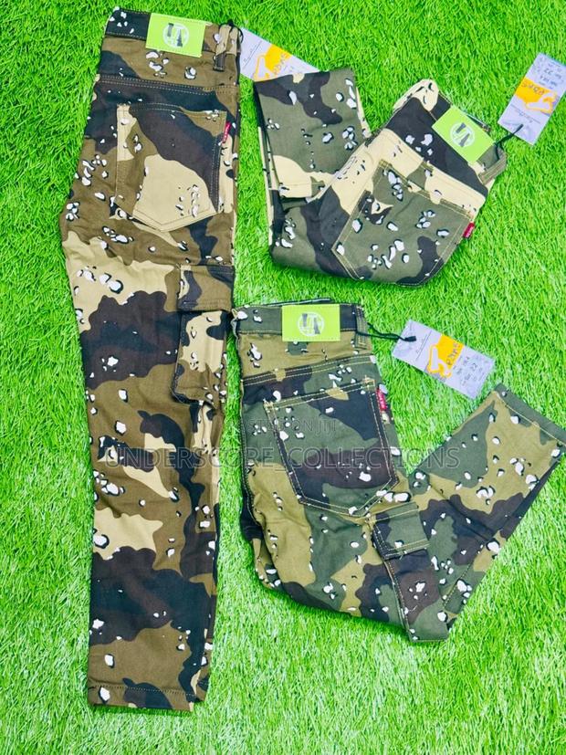 Army Colour Cargo Pants - thumbnail 3