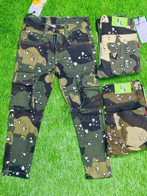Army Colour Cargo Pants - thumbnail 4