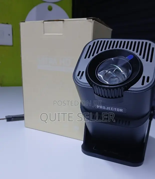 1080p Bluetooth Projector, Auto Keystone Home Projector