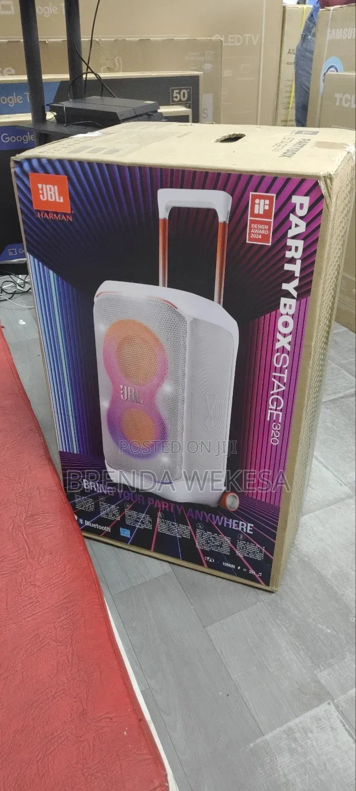 JBL Partybox Stage 320 Portable Speaker