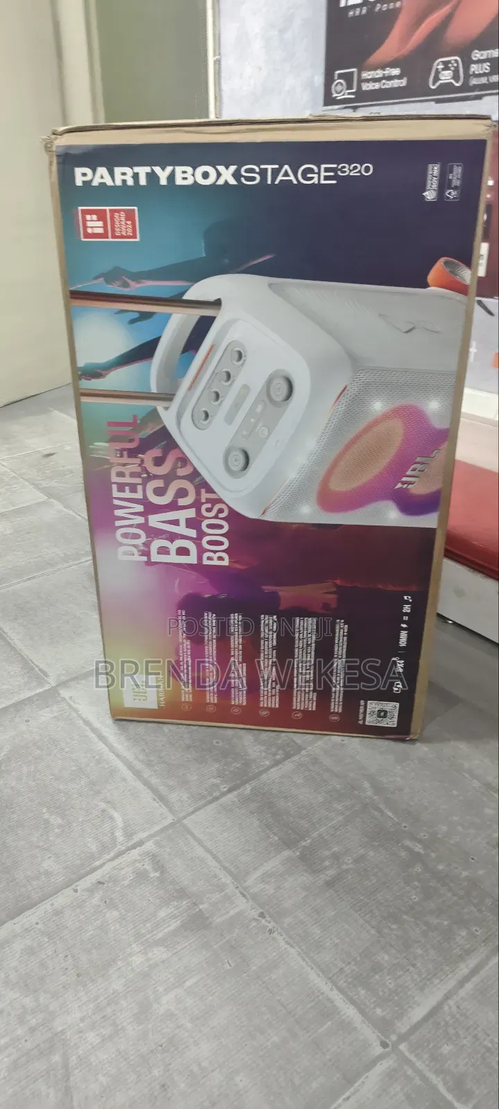 JBL Partybox Stage 320 Portable Speaker