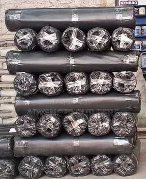 20kgs Black Polythene 3feet Wide - Folded Into Two by 50 Meters Long