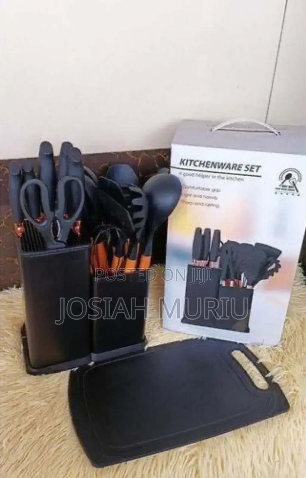 *19pc Executive Silicone Spoons* 
(Black)