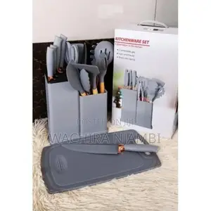 *19pc Executive Silicone Spoons* (Grey)