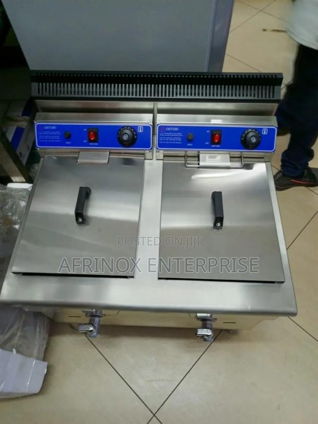 Double Well Caterina Deep Fryer - main view