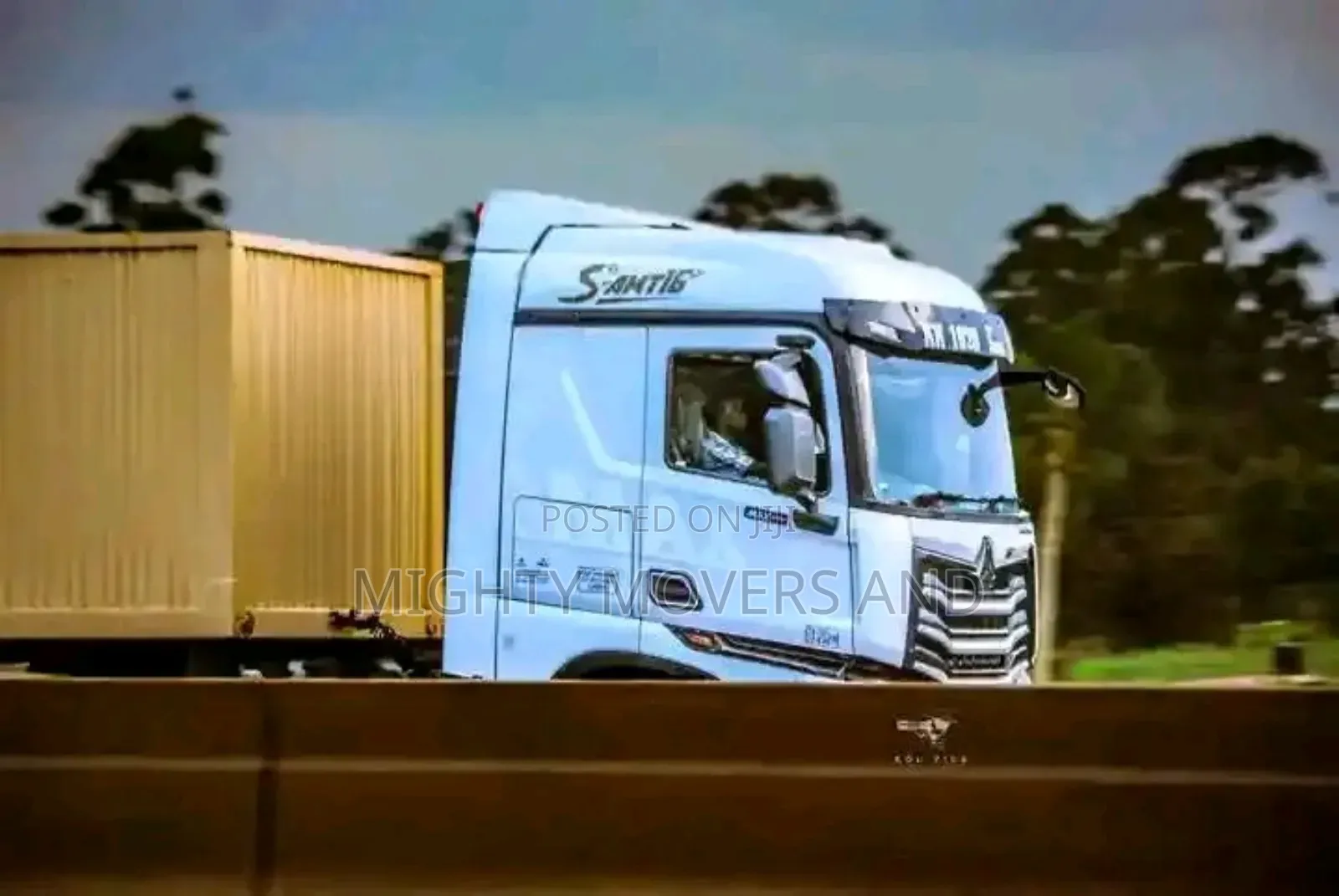 Trailers for Goods Transportation and Inter County Delivery Are Ready