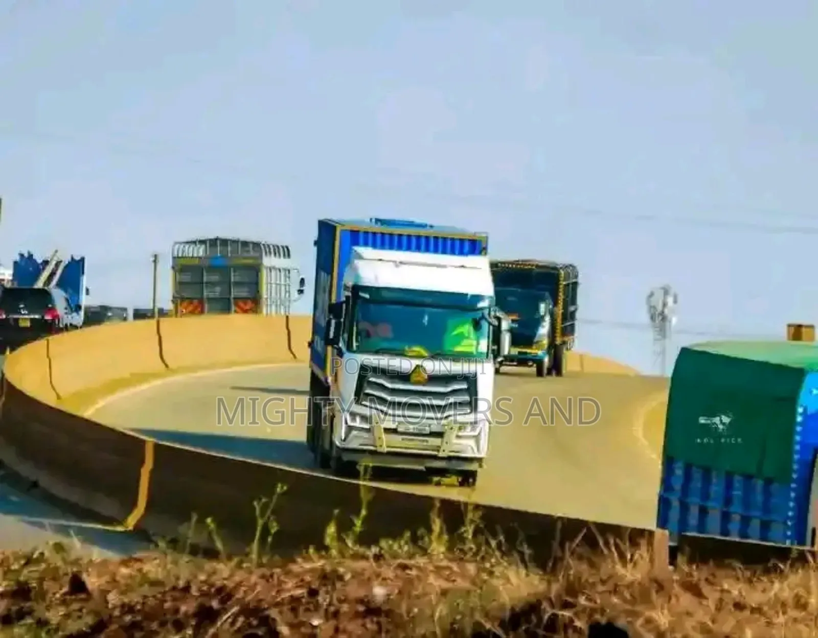 Trailers for Goods Transportation and Inter County Delivery Are Ready
