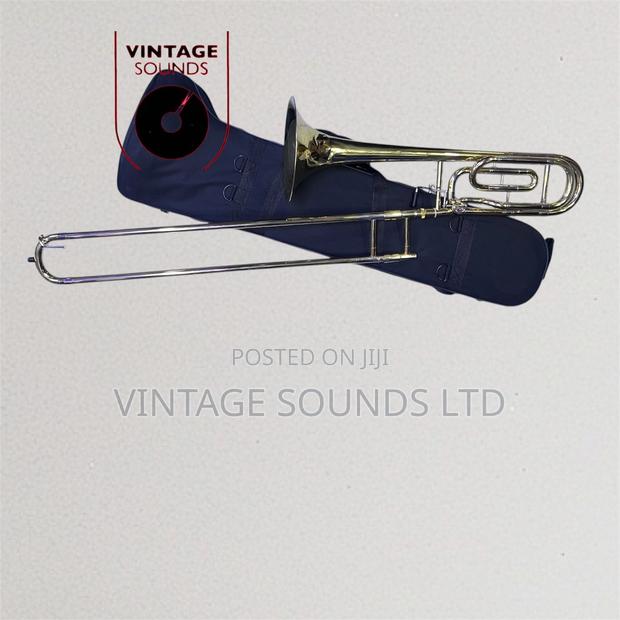 Bass Bb Trombone Brass Instrument ( One Trigger) - thumbnail 2