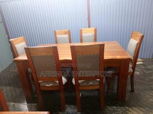 Mahogany 6-Seater Dinning Table - main view