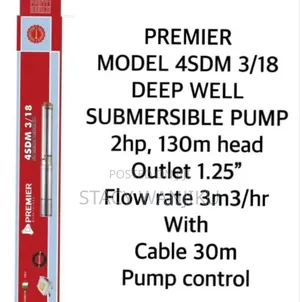 2hp Premier Submersible Water Pump