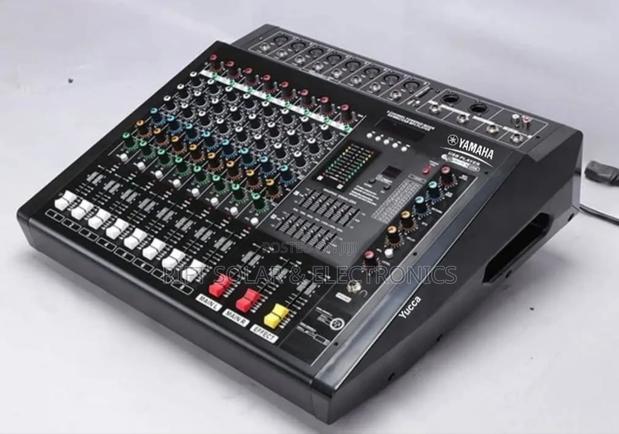 8 Channels Yamaha Powered Mixer Usb Bluetooth 1000 X 2 Watts Output