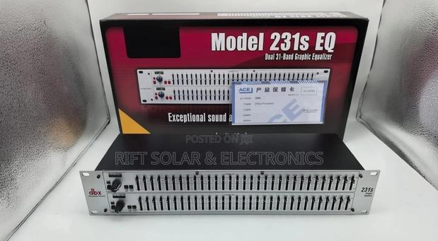 DBX Dual 31 Bands Graphics Equilizer 231q