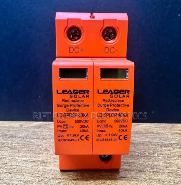 Double Pole SPD Surge Dc Protector 500 VDC - main view