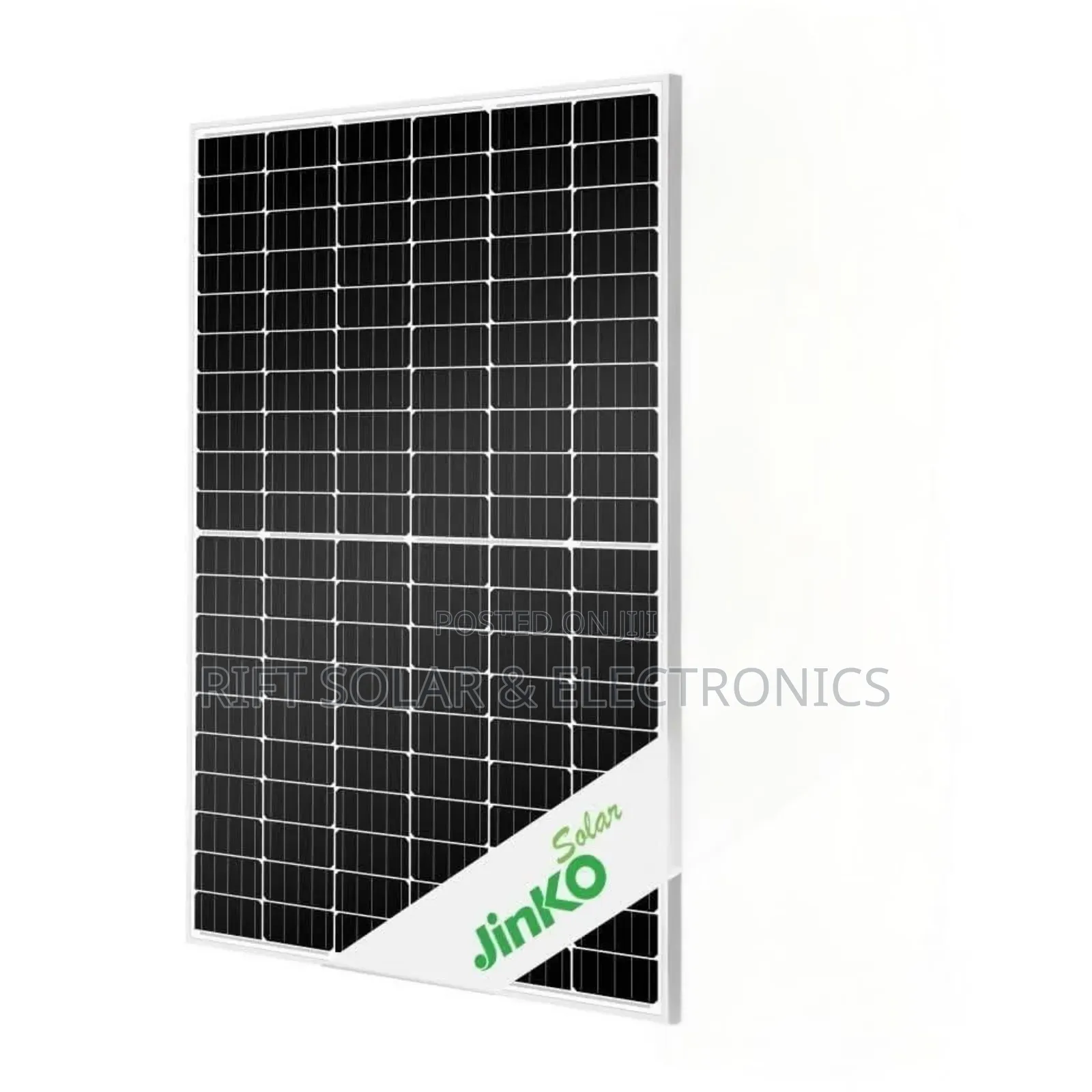 495 Watts -39 Volts Jinko Monocrystalline Halfcell All Weather Solar
