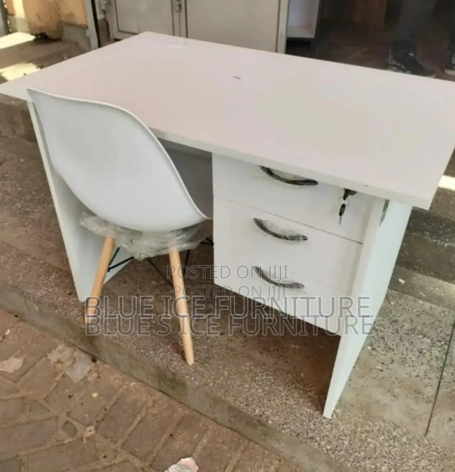 Modern White Eames Chair And Desk
