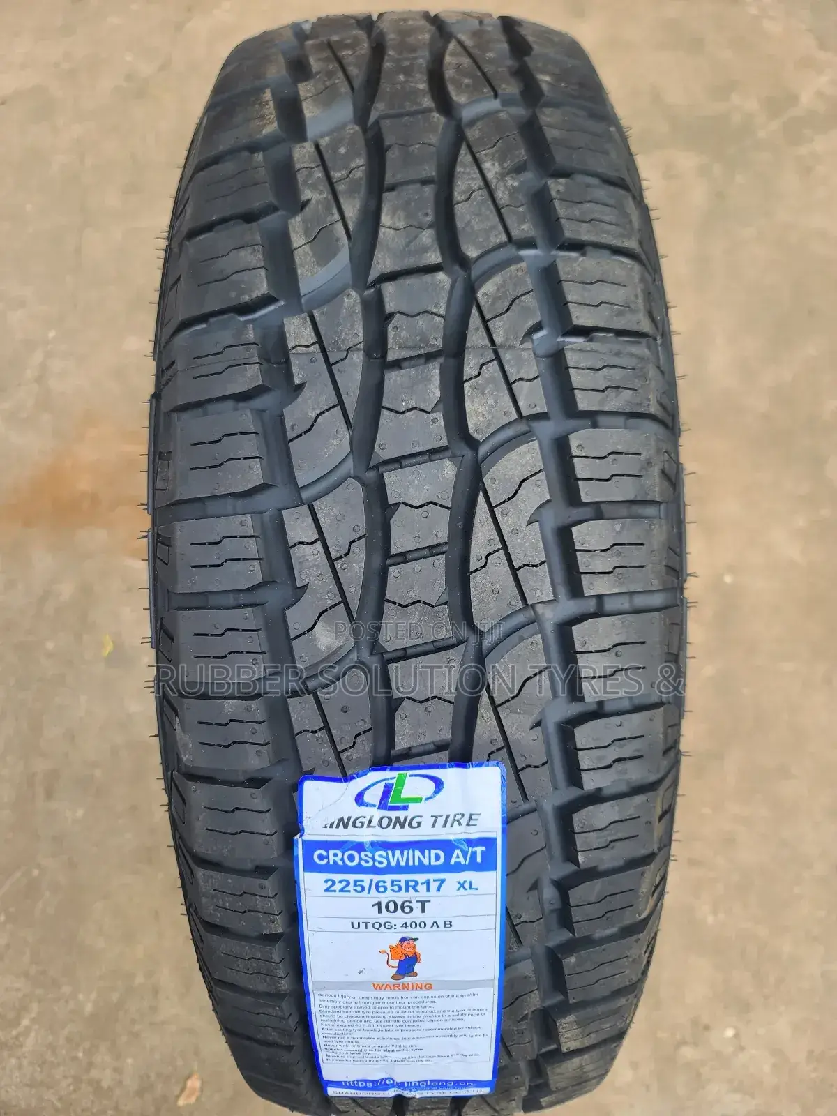 225/65 R17 Linglong Tyres Crosswind a/T All Terrain