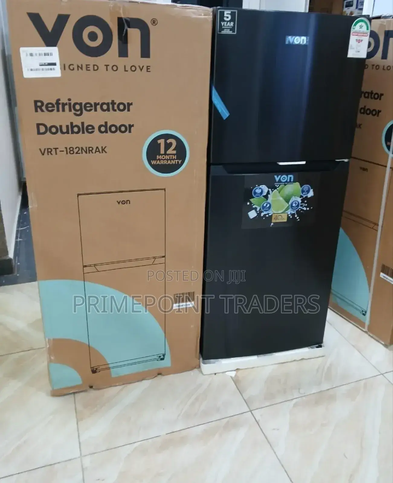 Von TMF VRT-182nrak 182l Fridge — Modern No-Frost Cooling