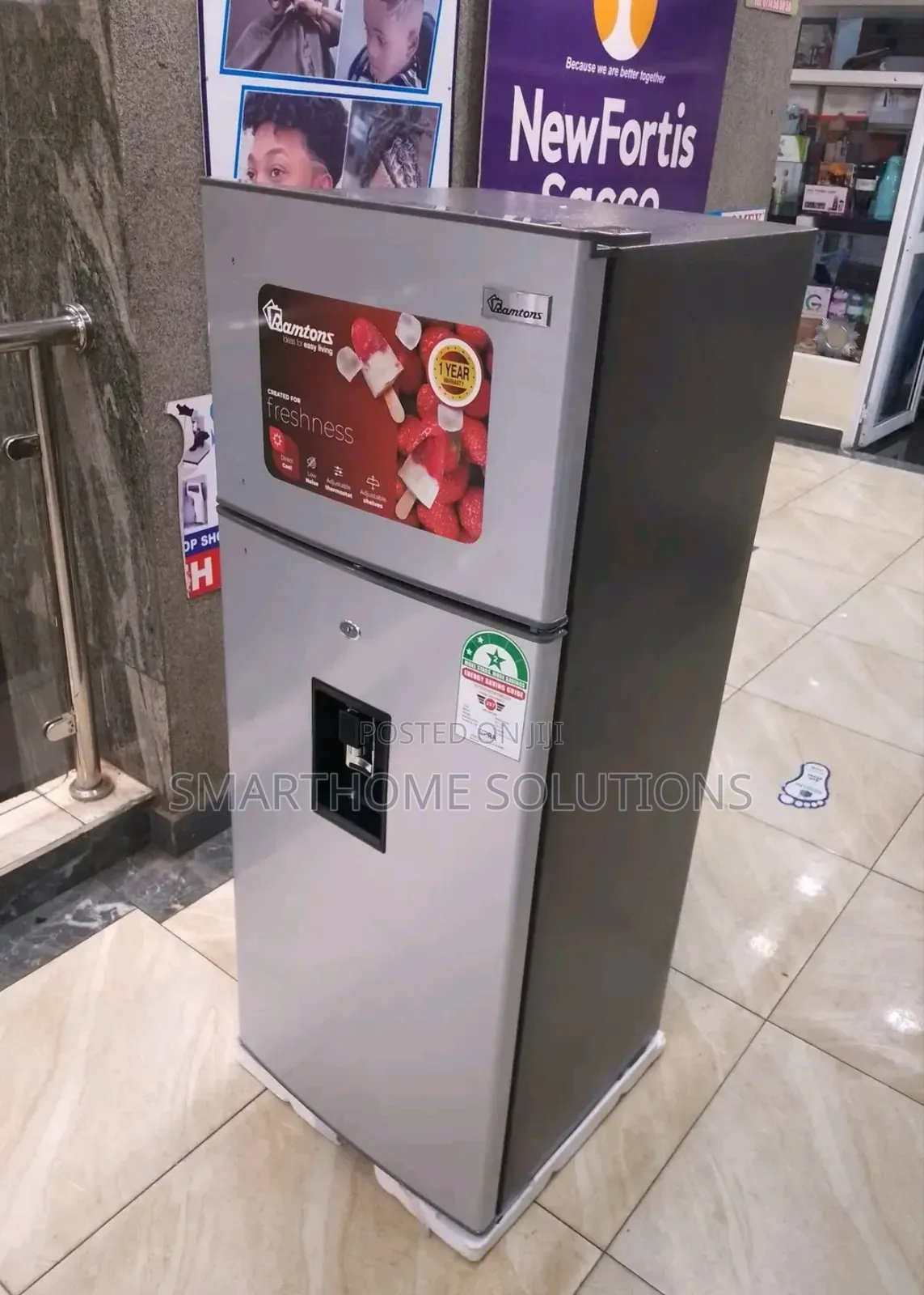 Ramtons 2 Door Direct Cool Fridge