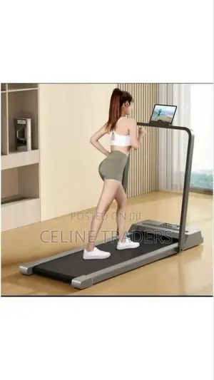 Heavy Duty Motorised Treadmill, Portable Walking Running Pad