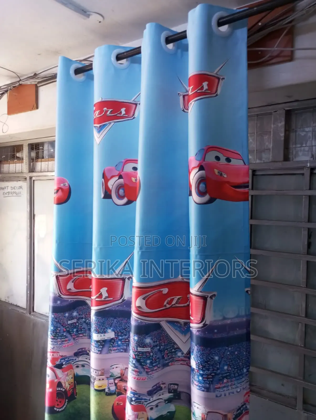 Cartoon Curtains Curtains Environmental Friendly Approved