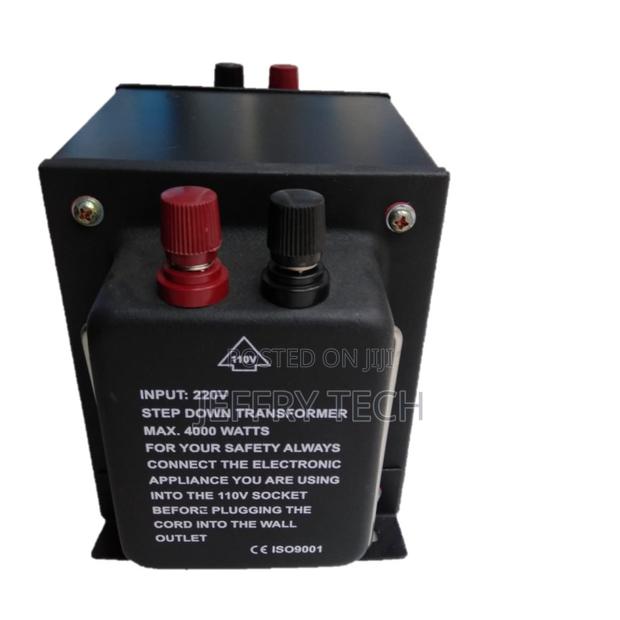 Stepdown Transformer 4000w - main view