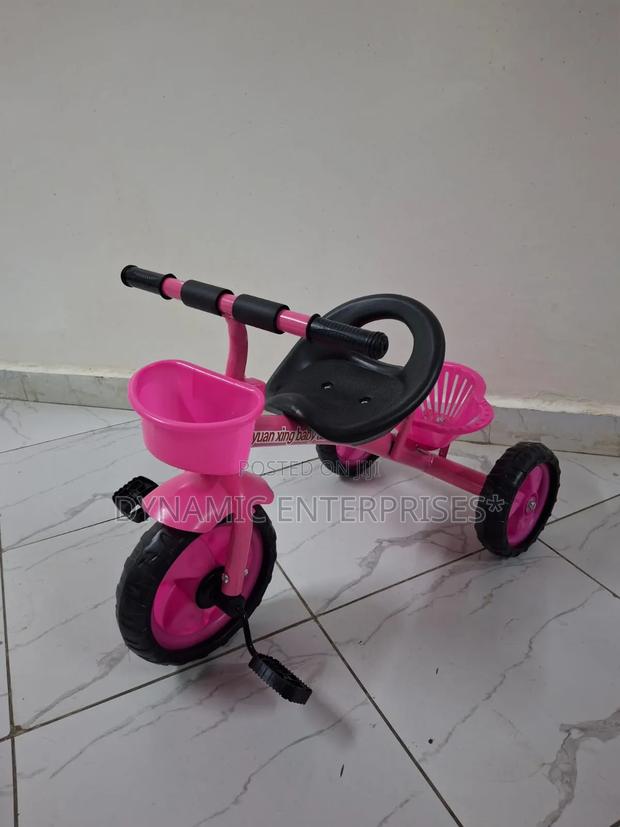 Pink Children's Tricycle - main view