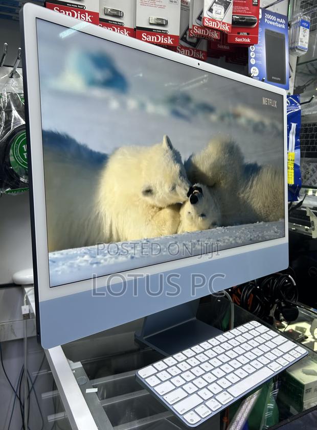 Desktop Computer Apple iMac M1 8GB Apple M1 SSD 256GB - thumbnail 3