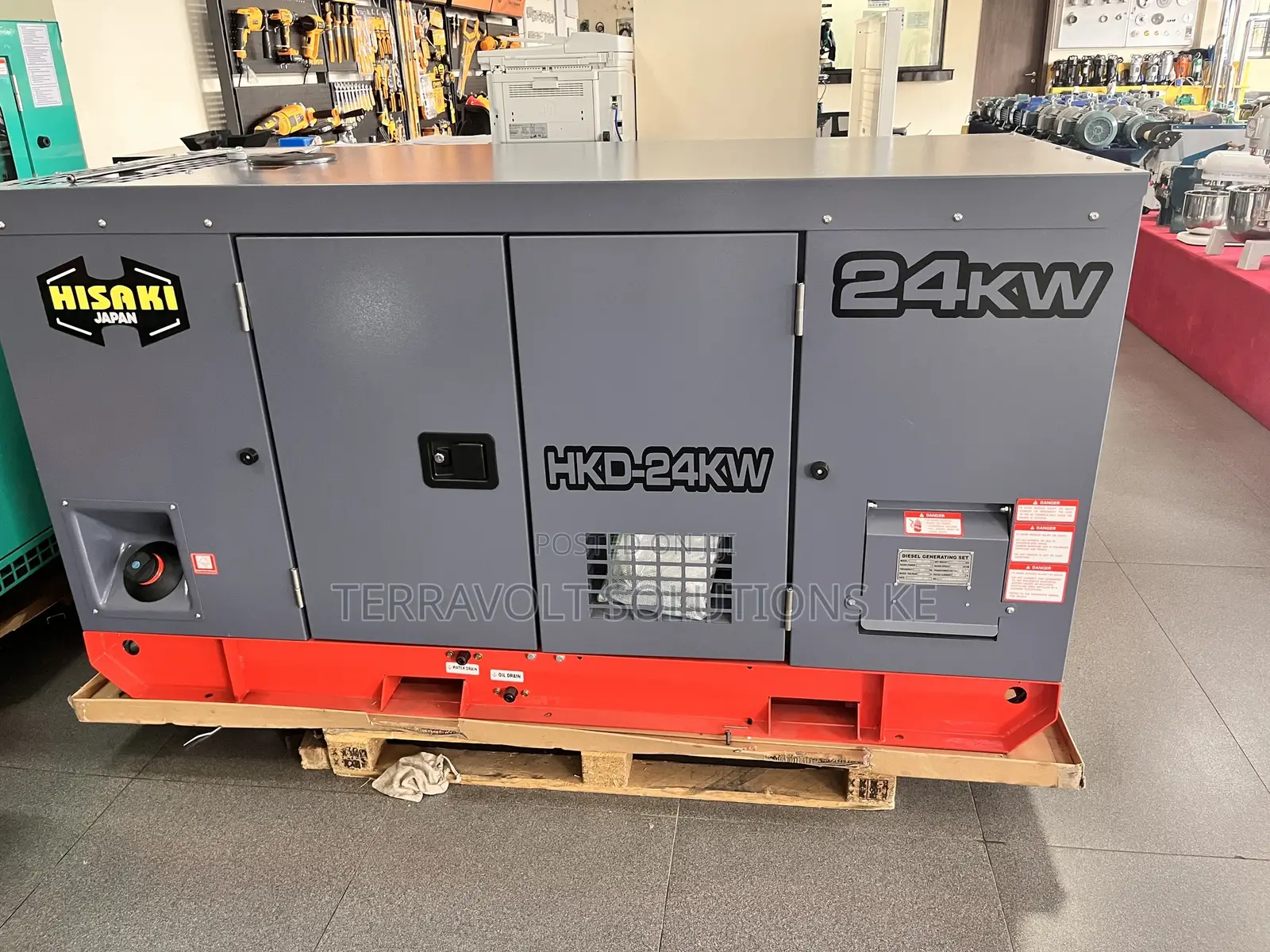 24kw/30kva Hisaki Japan Water Cooled Diesel Generator (Automatic)