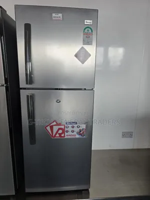 Ramtons Rf/239-196 Litres Double Door No Frost Fridge-silver