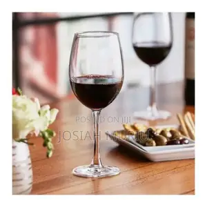 Red Cheese 330 Ml Quality Wine Glasses. 6 Pieces Set.