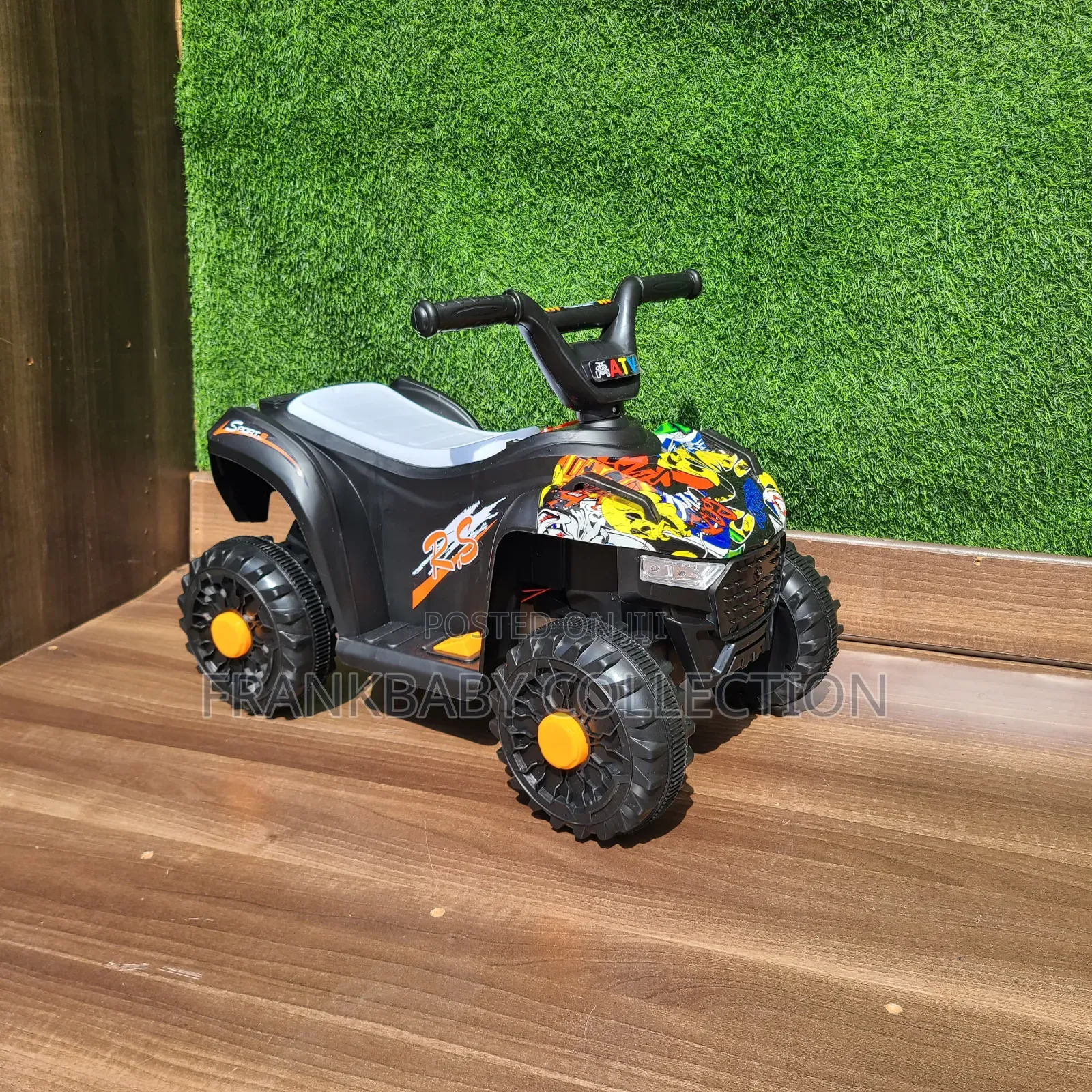 Electric Kidx Power Quad Atv. Car.