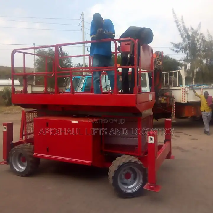 7m–17m Scissor Lifts for Hire – Electric Diesel | Apexhaull