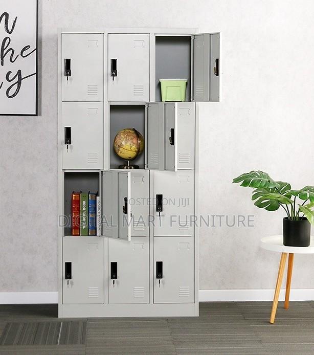 Nine Locker With Keys Storage Cabinet - thumbnail 6