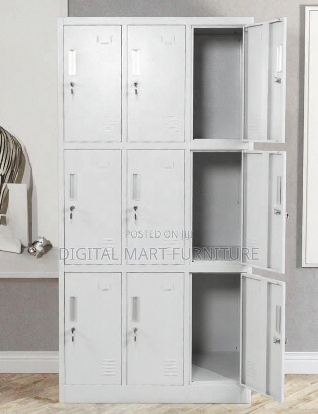 Nine Locker With Keys Storage Cabinet - thumbnail 7