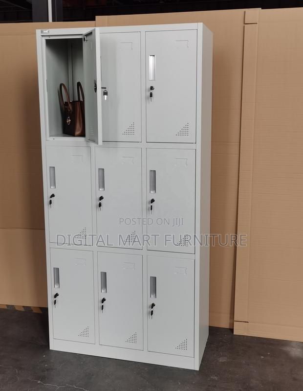 Nine Locker With Keys Storage Cabinet - thumbnail 10