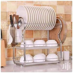 3 Tier Steel Dish Rack - thumbnail 2