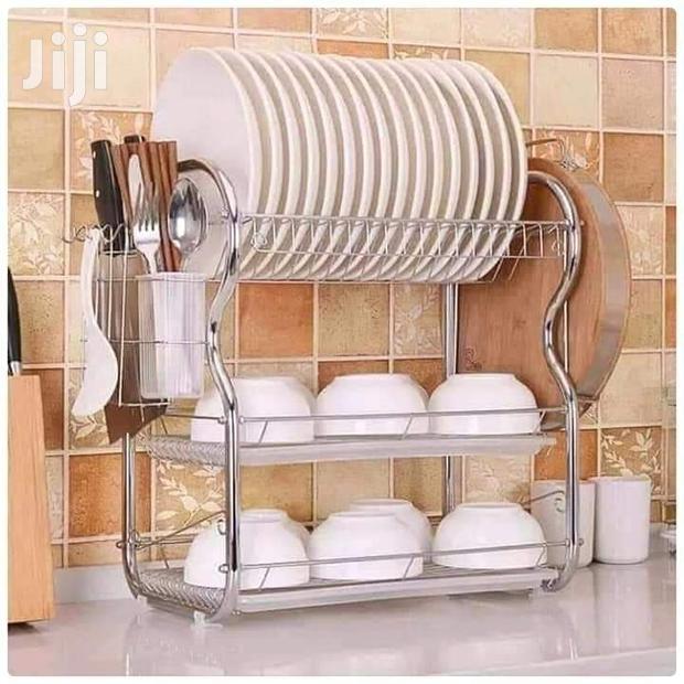 3 Tier Steel Dish Rack - main view